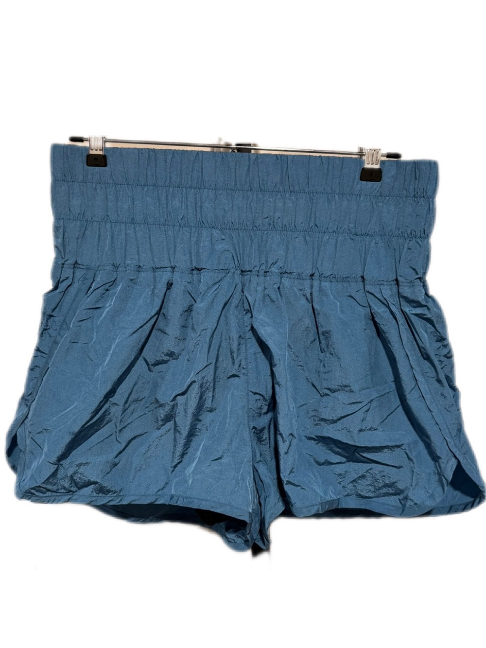 Free People Movement Shorts Blue The Way Home High Rise Size XL